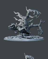 Демоническое дерево с тремя глазами – для 3D-печати STL